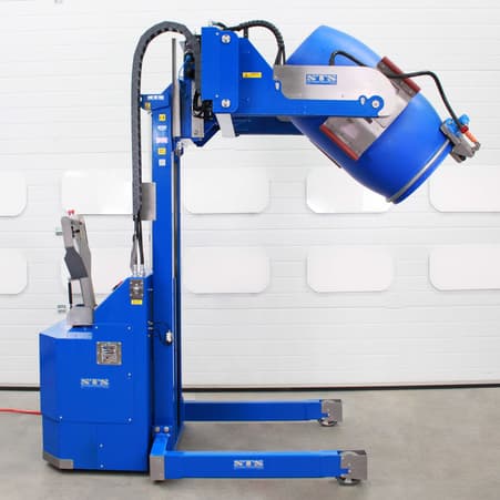 Bespoke Power Drive Power Clamp Drum Tipper with vibrating head design