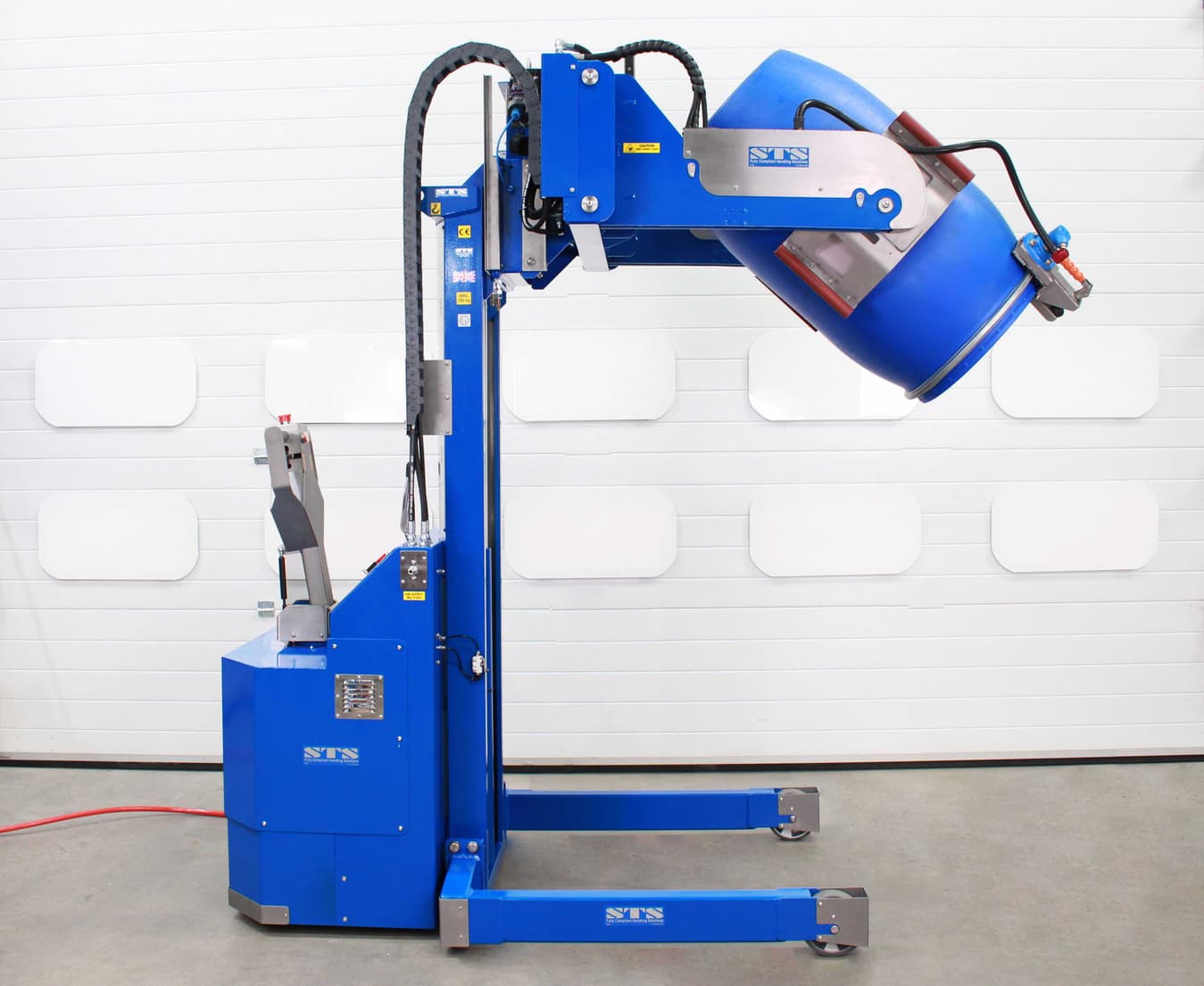 Bespoke Drum Tipper with vibrating head design