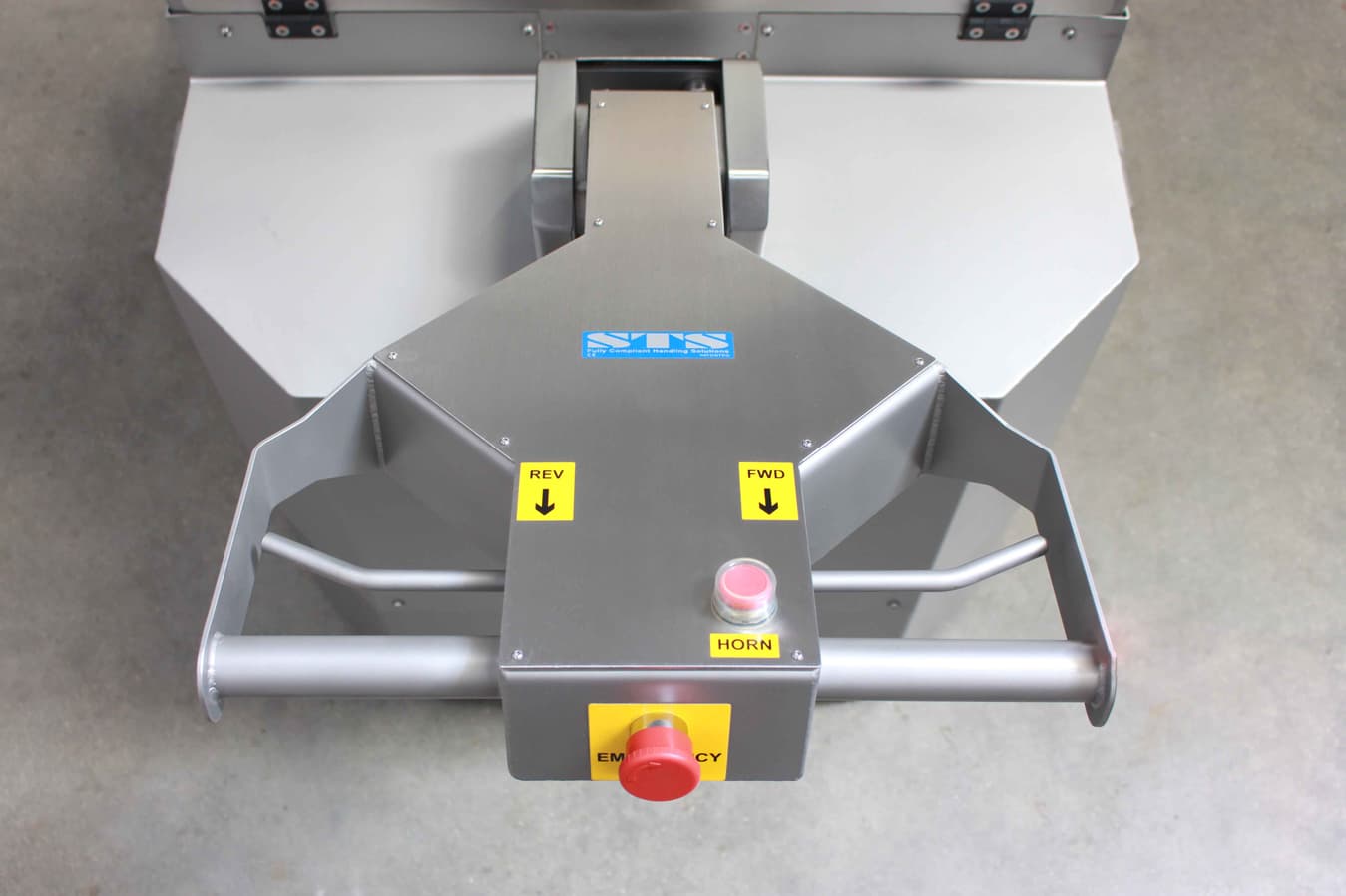 Stainless Steel power drive tiller on drum tipper