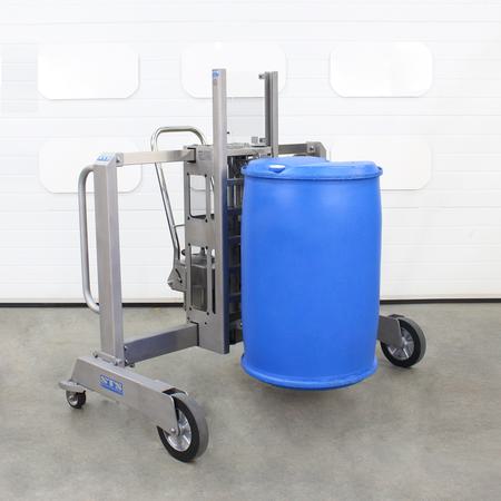 Stainless Steel Drum Lifter suitable for plastic drums.