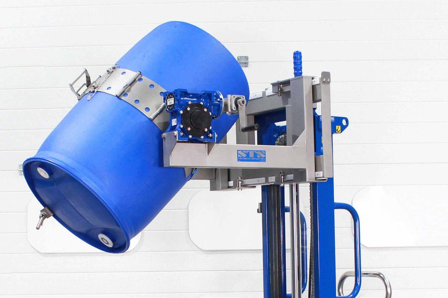 Manual Drum Rotator - 350kg Load Capacity | Global… | STS Handling
