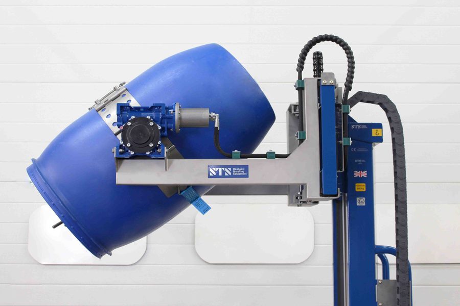 Drum Rotation Sensor Mechatronics Electric Drum Rotator - 350kg Load Capacity | Global… | STS Handling