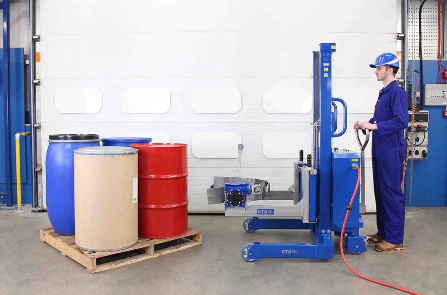 Pneumatic Drum Rotator - ATEX Certified | Global… | STS Handling