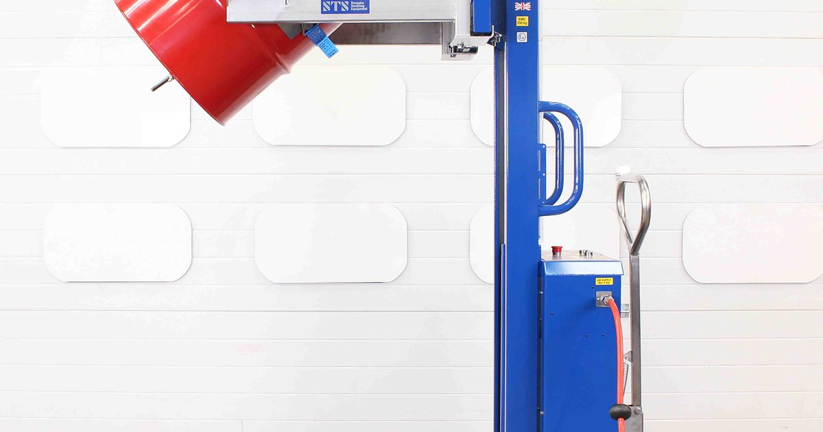 Pneumatic Drum Rotator - ATEX Certified | Global… | STS Handling