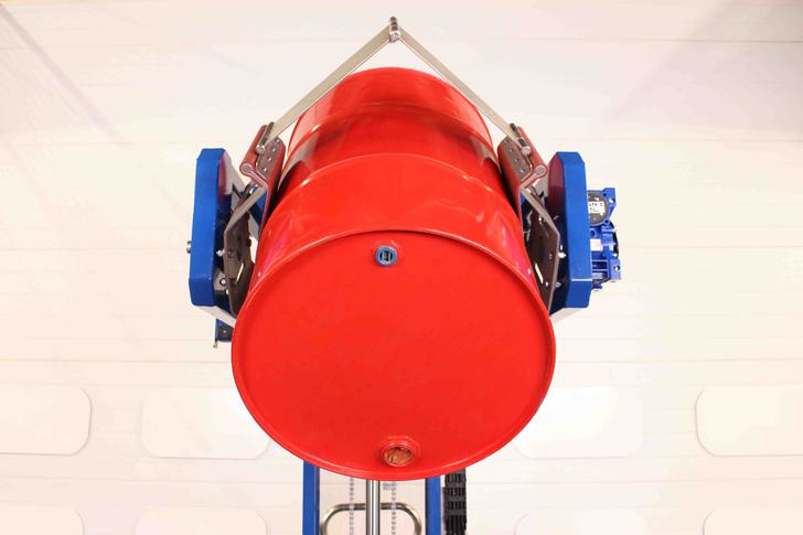 Image of the flexible clamping pads suitable for 50-220 litre drums