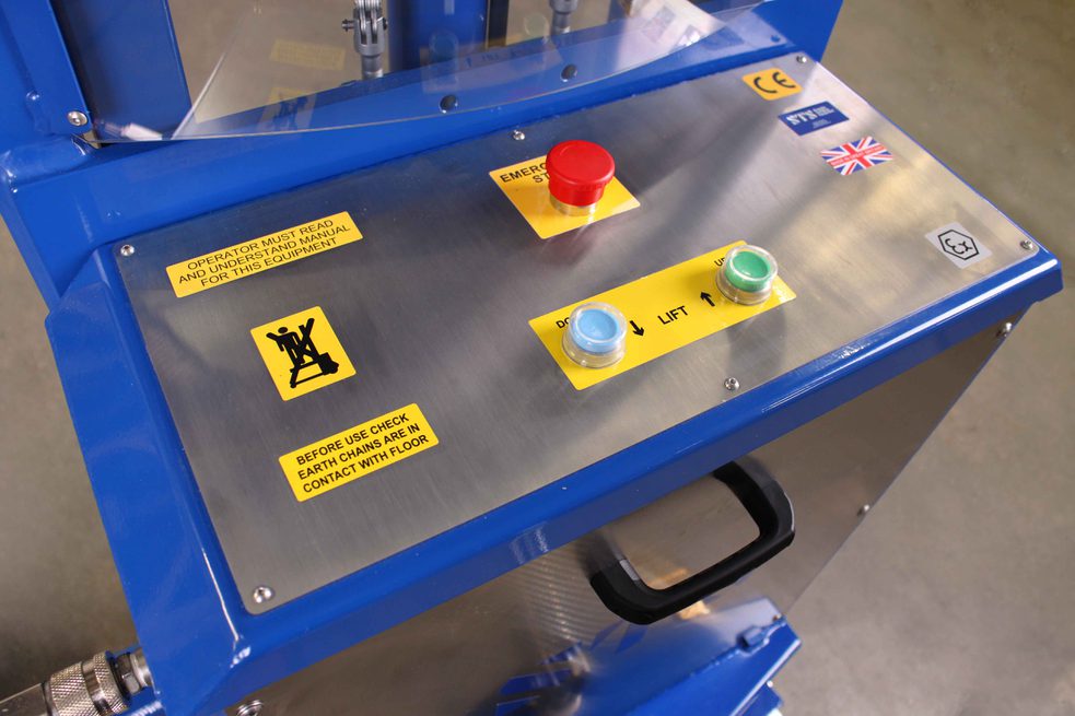 Atex Racking System Telescopic ATEX Stacker Truck | ATEX Load Cell… | STS Handling