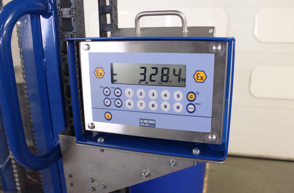 Atex Racking System Telescopic ATEX Stacker Truck | ATEX Load Cell… | STS Handling