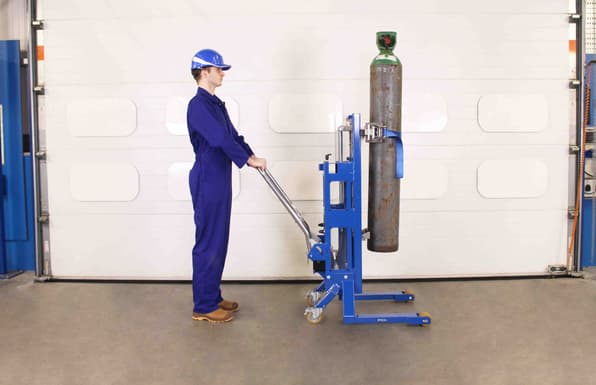 Gas Cylinder Lifter | Gas Bottle Lifting Unit | STS | STS Trolleys