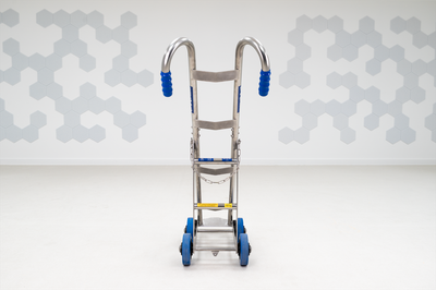 Rear view of the CTS01 Gas Cylinder Trolley.